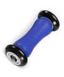 H&S Foot Massage Hedgehog Ball - Silicone Fascia Roll & Foot Roller for Stress Relief Relaxation & Massage - Blue - Buy Online on GoSupps.com
