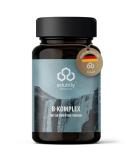 Edubily Nutrition Vitamin B complex.Finely coordinated with hydroxocobalamine and methylcobalamine complex methyl folate & other B vitamins.90 capsules in the brownlas. - Buy Online on GoSupps.com