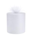 200 Yards White Tulle Fabric Roll for DIY Tutu Skirts and Decor - Wedding, Baby Shower, Birthday Party Supplies - Buy Online on GoSupps.com