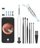 1080P HD Camera Ear Wax Removal Tool Kit - Wireless Otoscope for iPhone, iPad, Android - 7 PCS Ear Set - 6 Lights - Ear Cleaner for Smartphones (White) - Buy Online on GoSupps.com