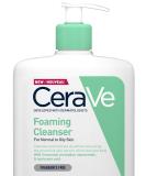 CeraVe Foaming Cleanser for Normal to Oily Skin 1 Litre with Niacinamide and 3 Essential Ceramides 1 l (Pack of 1) - Buy Online on GoSupps.com