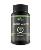 Surge Max Pro - Ultimate Muscle Growth Formula | Boost Power Strength & Stamina | L-Arginine for Explosive Muscle Gains | Enhance Oxygen & Nutrient Delivery - Buy Online on GoSupps.com