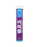 O.R.S Hydration Tablets with Electrolytes - Vegan & Gluten Free Blackcurrant Flavour | 24 Tablets - Buy Online on GoSupps.com