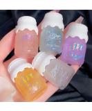 Fruit Flavored Lip Gloss & Pearlized Lip Balm - Hydrating Tinted Lip Oil Kit for Women & Girls | Long Lasting & Plumping in 5 Colors - Buy Online on GoSupps.com