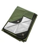 Arcturus Heavy Duty Survival Blanket - Insulated Thermal Reflective Tarp - 60" x 82". All-Weather, Reusable Emergency Blanket for Car or Camping. Thermal Barrier Blocks Infrared Signature Olive Green - Buy Online on GoSupps.com