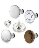 TOOVREN Upgraded 8 Sets Button Pins for Jeans Pants, No Sew Perfect Fit Jean Button Tightener Replacement Adjustable Reusable Metal Clips Snap Tack, Instant Reduce Too Big Pants Waist 8#A - Buy Online on GoSupps.com