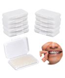 NATUCE Orthodontic Wax for Braces - 10 Boxes (50 Strips) | Pre-Cut Dental Wax to Relieve Irritation & Pain - White - Buy Online on GoSupps.com