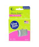 Glue Dots Double-Sided Permanent Micro Dots  1/8''  Clear  Roll of 325 Micro Dots Roll - Buy Online on GoSupps.com
