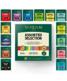 Vahdam Tea Trial Set | Discover 15 Flavors - Black Green Oolong Chai & Herbs | Ideal Gift for Tea Lovers - International Shipping - Buy Online on GoSupps.com