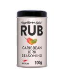 Cape Herb & Spice Rub Caribbean Jerk Seasoning Condiment Chilli Rating Medium 100 g Tin (Pack of 1) Caribbean Jerk 100 g (Pack of 1) - Buy Online on GoSupps.com
