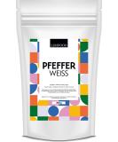 Limfood White Pepper Whole - 200g | Pure White Peppercorns No Additives Intense Flavor | Shop Internationally - Buy Online on GoSupps.com