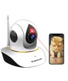 Pet Camera, VStarcam Cat Camera with Laser Wireless Dog Camera 1080P Cat Toys, Night Vision Sound Motion Alerts, APP Remote Control Home Security Camera for Pet &Baby - Buy Online on GoSupps.com