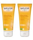 Weleda Bio Hafer Abrauchention Hair Oil - Natural Cosmetics for Elasticity Shine & Combability (200ml Pack of 2) - International Shipping Available - Buy Online on GoSupps.com