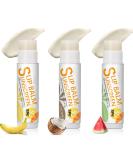 Shop SPF 30 Lip Balm Set - 3 Pcs Hydrating Flavored Lip Balm with Vitamin E & Aloe Vera for Women & Girls - International Shipping Available - Buy Online on GoSupps.com