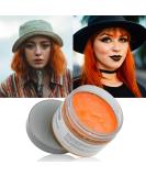 Temporary Orange Hair Color | Styling Pomade Wax for Men & Women | Perfect for Parties Cosplay & Halloween - 4.23 oz - Buy Online on GoSupps.com