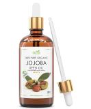 100% Pure Cold Pressed Jojoba Oil 100ml | Natural Skin & Hair Moisturizer | Reduces Hair Loss & Hydrates Body | International Shipping Available - Buy Online on GoSupps.com