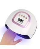 Felenny LED UV Nail Dryer Lamp 220W Fast Gel Polish Nail Dryer Professional Nail Gel Polish Dryer Curing Lamp with 4 Timer Setting Auto Sensor 42 Beads for Nail Art Design - Buy Online on GoSupps.com