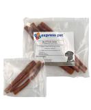 Express Pet Supplies Extra Long Thick Beef Pizzle Sticks 3 x 20cm | Bully Sticks | 100% Natural Dog Treat | Organic | Dental Stick | Long Lasting Tough Chew - Buy Online on GoSupps.com