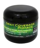 Buy Swing It Inc. Gray Coverage Black Pomade 4 oz - Non-Greasy Color Wax for Thinning Hair | International Shipping Available - Buy Online on GoSupps.com