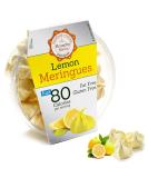 Krunchy Melts - Original Meringue Cookies - Lemon Flavor - Meringues - Fat Free - Gluten Free - Nut Free - 80 Calories Per Serving - Low Calorie Snack - Sweet Treats - Box Of 4 Oz - Buy Online on GoSupps.com