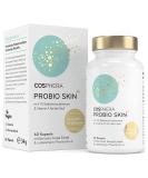 Probio Skin Capsules - High-Dosed Vegan Probiotics & Prebiotics with Organic Inulin Vitamin A & Konjac Root - 60 Capsules for Healthy Skin - Buy Online on GoSupps.com