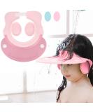 Baby Toddler Hair Washing Shield Shower Cap with Ear Cover - Pink - Buy Online on GoSupps.com