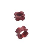 Southland Archery Supply Aluminum Peep Sight for Compound Bow - 2 Pack Red 1/4 - Buy Online on GoSupps.com