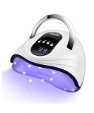 Sunrich 120W UV Gel Nail Lamp LED Nail Light Fast Dryer - Portable White with 4 Timers & Automatic Sensor - Buy Online on GoSupps.com