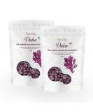 Buy Organic Dulse Flakes - Wild Atlantic Seaweed | Vegan Umami Seasoning - 50g (2x25g) - Pureeraw - Buy Online on GoSupps.com