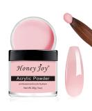 Acrylic Nail French Manicure Powder - 28g/box Professional White Clear Black Nude for Nail Extension - HJ-NAP016 (Clear Pink) - Acrylic Nail System - Buy Online on GoSupps.com