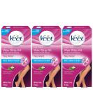 VEET Easy-Gelwax Technology Sensitive Formula Hair Removal Wax Strips - Pack of 3 - Buy Online on GoSupps.com
