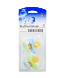 SACRED PACIFIER Cherry 6-18 Months - 2 Pack - BPA-Free Soft Silicone Teething Soothers for Babies - International Shipping Available - Buy Online on GoSupps.com