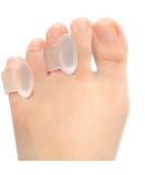JKcare Pinky Toe Separators - Single Loop Little Toe Spacers & Protectors - 10 Pack (Clear) - Buy Online on GoSupps.com