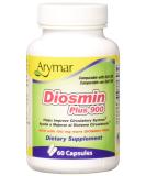 Arymar Diosmin Plus 900 - 60 Count | Premium Vein Support Supplement - Buy Online on GoSupps.com