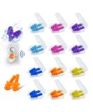 Buy Silicone Ear Plugs for Sleeping - 12 Pairs Reusable Noise Reduction Earplugs for Concerts Swimming Study & Snoring - Soft Waterproof Hearing Protection - Buy Online on GoSupps.com
