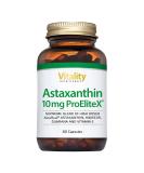 Astaxanthin 10mg - Vitality Nutritionals | 60 Vegetarian Capsules with Hibiscus Guarana & Vitamin E - Vegan Formula for Enhanced Vitality | Buy Now at Vitaminexpress - Buy Online on GoSupps.com