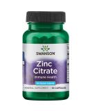 Swanson Zinc Citrate Capsules - 30mg, 60 Count - Buy Online on GoSupps.com