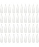 DAZISEN 40 Pack Hair Clips For Girls Metal Snap Kids Barrettes Women'S Hair Accessories Colorful Candy Lovely Simple Hairstyle Clips White - Buy Online on GoSupps.com