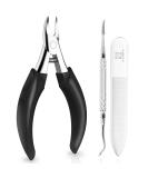WONSIM Heavy Duty Toenail Clippers for Seniors & Adults - Sharp Curved Blade for Thick, Ingrown Nails - Includes Ingrown Toenail File and Lifter - Buy Online on GoSupps.com