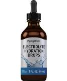 Piping Rock Electrolyte Drops for Hydration - 2 fl oz | Unflavored Non-GMO Gluten Free Supplement | International Shipping Available - Buy Online on GoSupps.com