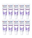 Crest 3D White Brilliance Toothpaste Vibrant Peppermint Travel Size 0.85 oz (24g) - Pack of 10 | Travel-Friendly Teeth Whitening Paste - Buy Online on GoSupps.com