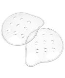 9-Hole Plastic Eye Patch - 2 Pcs Clear & Breathable Eye Cover for Cataract Recovery & Post-Surgery Protection - Buy Online on GoSupps.com