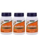 NOW Foods Oralbiotic Blis K12(R) 60 Loz - Pack of 3 - Buy Online on GoSupps.com