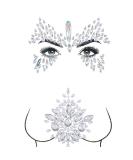 Buy Bomine Mermaid Face Gems & Jewels - Festival Rave Body Stickers | Crystal Temporary Tattoos for Women & Girls - 2 Sets - Buy Online on GoSupps.com