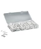 250 Pack Professional Artificial Nails & Natural Nail Tips Set for Gel & Acrylic - Complete Kit with Box - Buy Online on GoSupps.com