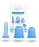 3 pieces - Fuchsi cupping glasses made of medical silicone |For body and face including storage bag |Cupping against cellulite wrinkles and tension |Cupping massage cupping therapy - Buy Online on GoSupps.com