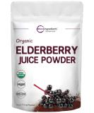 Micro Ingredients Organic European Black Elderberry Juice Powder  4 Ounce  Cold Pressed  Flash Pasteurized for Safety  Supports Immune System  Energy and Vascular Health  No GMOs  Vegan Friendly 4 Ounce (Pack of 1) - Buy Online on GoSupps.com