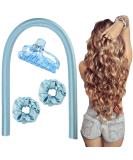 Buy Hitzelose Curling Iron Headband - No Heat DIY Loose Curls Soft Silk Band for Long Hair - Perfect Hair Styling Tool - Buy Online on GoSupps.com