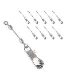 Maxcatch Tippet Rings 100 PCS - Fly Fishing Trout Leader and Tippet Line Connectors - Buy Online on GoSupps.com