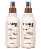 Oliology Coconut Oil 10-in-1 Multipurpose Spray for All Hair Types | Detangles, Controls Frizz, Hydrates & Moisturizes | 2 Pack (8.5 oz each) | Made in USA, Cruelty Free & Paraben Free - Buy Online on GoSupps.com